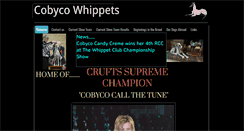 Desktop Screenshot of cobycowhippets.co.uk